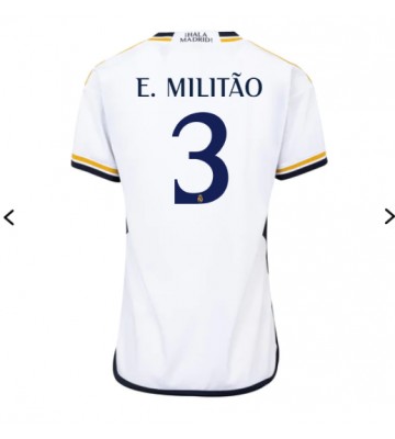 Real Madrid Eder Militao #3 Koszulka Podstawowych Kobiety 2023-24 Krótki Rękaw